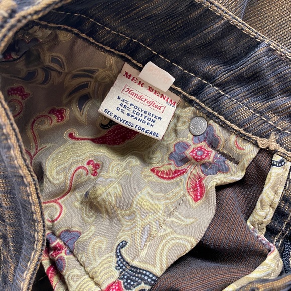 MEK Denim Jeans Montreal size 28 waist 34 inseam. - Picture 4 of 5